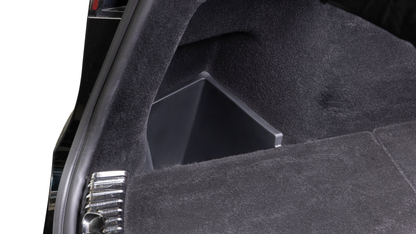 Duurzame, waterdichte kofferbakopbergvakken perfect passend in Tesla Model Y