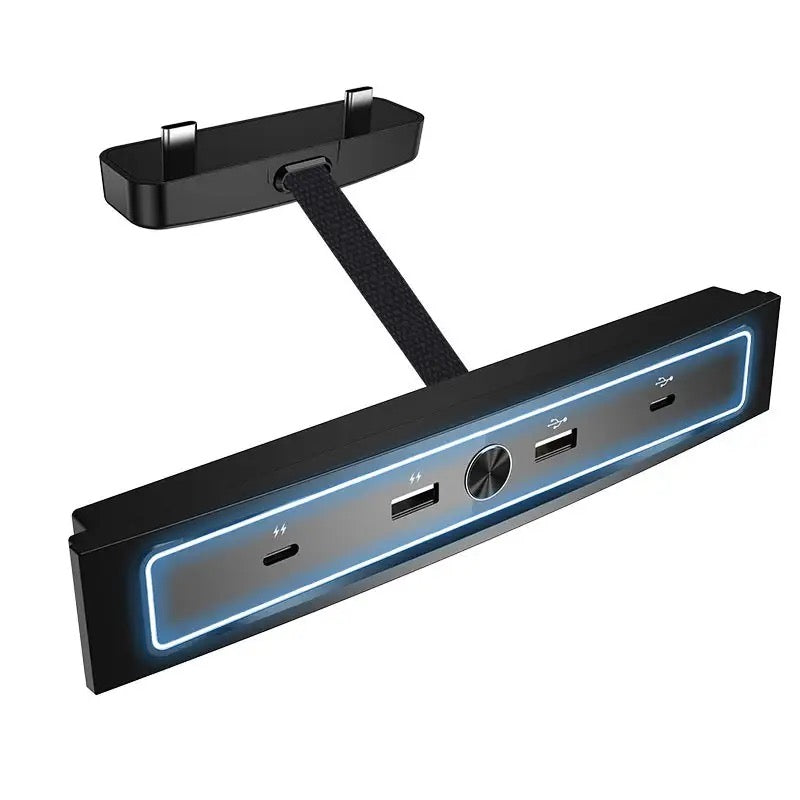 Exclusieve Tesla accessoires voor Nederland: De 4-in-1 USB Hub die elke rit verbetert.