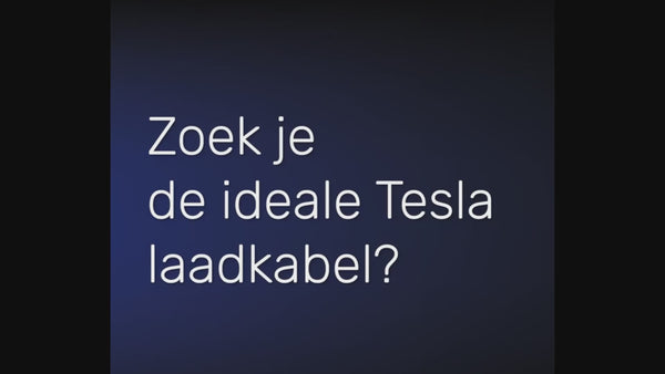 Uitlegvideo van de Laadkabel Tesla Model 3 en Laadkabel Tesla Model Y met Tesla-knop, Type 2, 22 kW en geschikt voor alle EU Tesla-modellen.