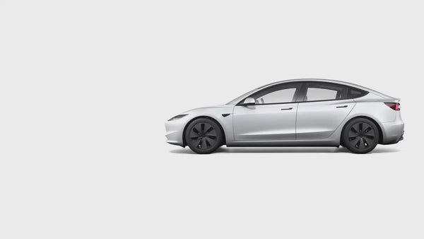 Installatie van de Wieldoppen Tesla Model 3 Highland 2024+ 18 inch Nova op Photon-velgen, eenvoudig te monteren zonder speciaal gereedschap.