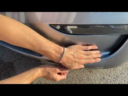 Demonstratie van de installatie van PPF Beschermfolie op Tesla Model Y Voorbumper