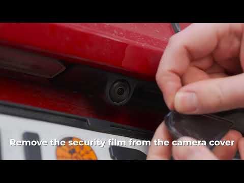 Demonstratievideo voor de installatie van de Camera Cover voor Tesla Model 3/Y