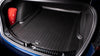 Tesla Model 3 kofferbakmat Rubber in kofferbak van een Tesla, met antislip en hoogwandig ontwerp voor ultieme bescherming.
