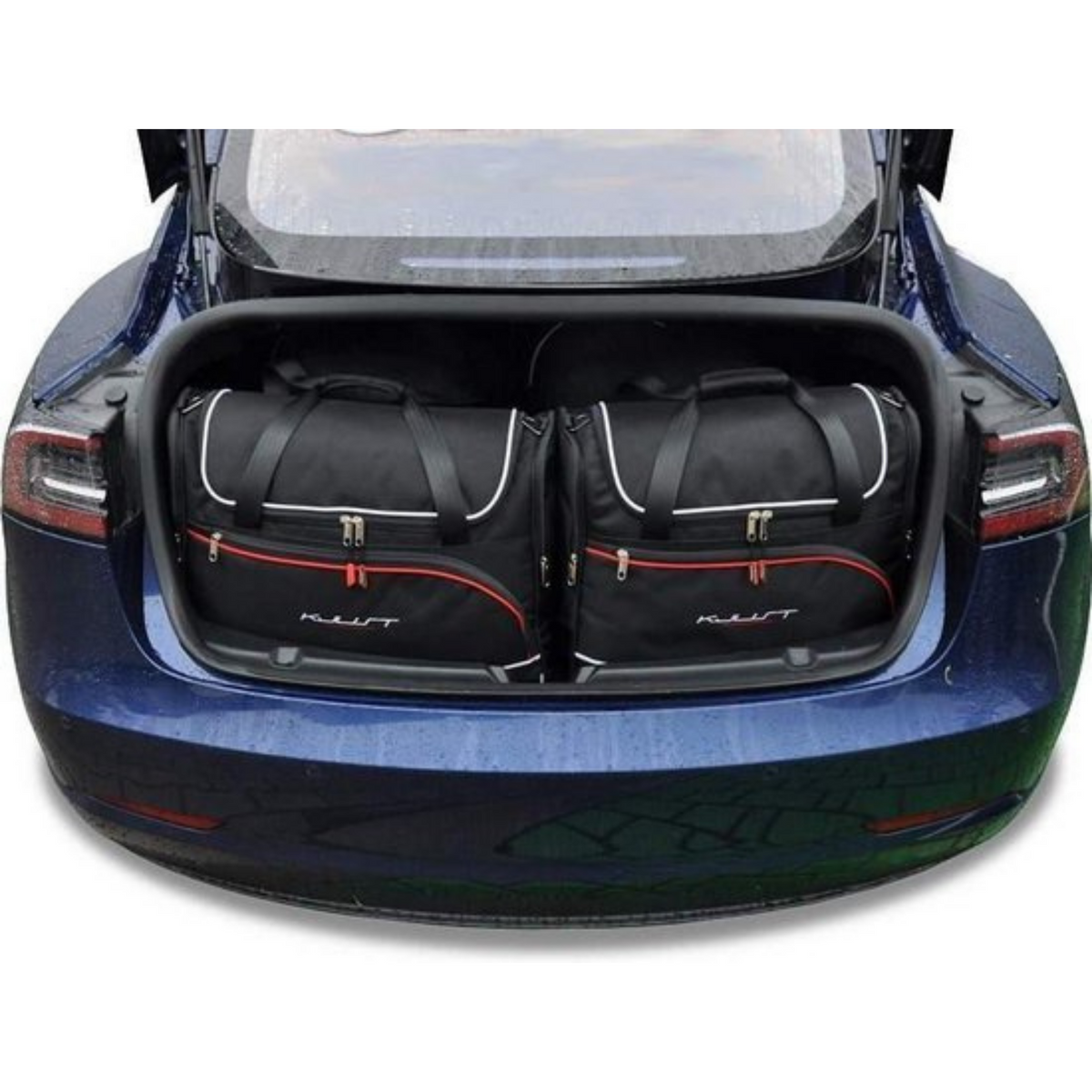 Rubber Kofferbakmat Tesla Model Y 2020- (Hoge laadvloer) -GL 1284 Rubber Kofferbakmat Tesla Model Y 2020- (Hoge laadvloer) -GL 1284