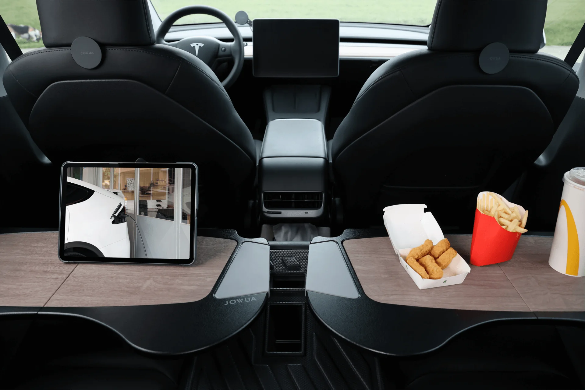 Klappbarer Arbeits- und Laptop-Tisch für Tesla Model 3 & Model Y Klappbarer Arbeits- und Laptop-Tisch für Tesla Model 3 & Model Y