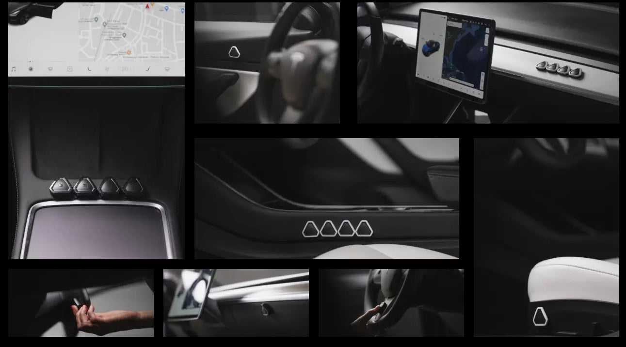 Tesla Model S/3/X/Y SEXY Buttons GEN 2 Zwart Kopen? – Mijn-Tesla