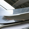Tesla Model Y Spoiler Juniper 2025+ in Mat Carbon, gemonteerd op de achterklep voor een dynamische uitstraling en aerodynamische voordelen.