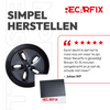 Klantreview over Tesla Velg Reparatie Patch Model Y. ✓ Binnen 15 minuten Tesla velgen repareren en schade volledig onzichtbaar maken.