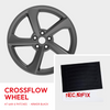 Tesla Velg Reparatie Patch Model Y voor Crossflow velgen in Armor Black. ✓ Herstel eenvoudig Tesla velgen beschadigd zonder lakstift.