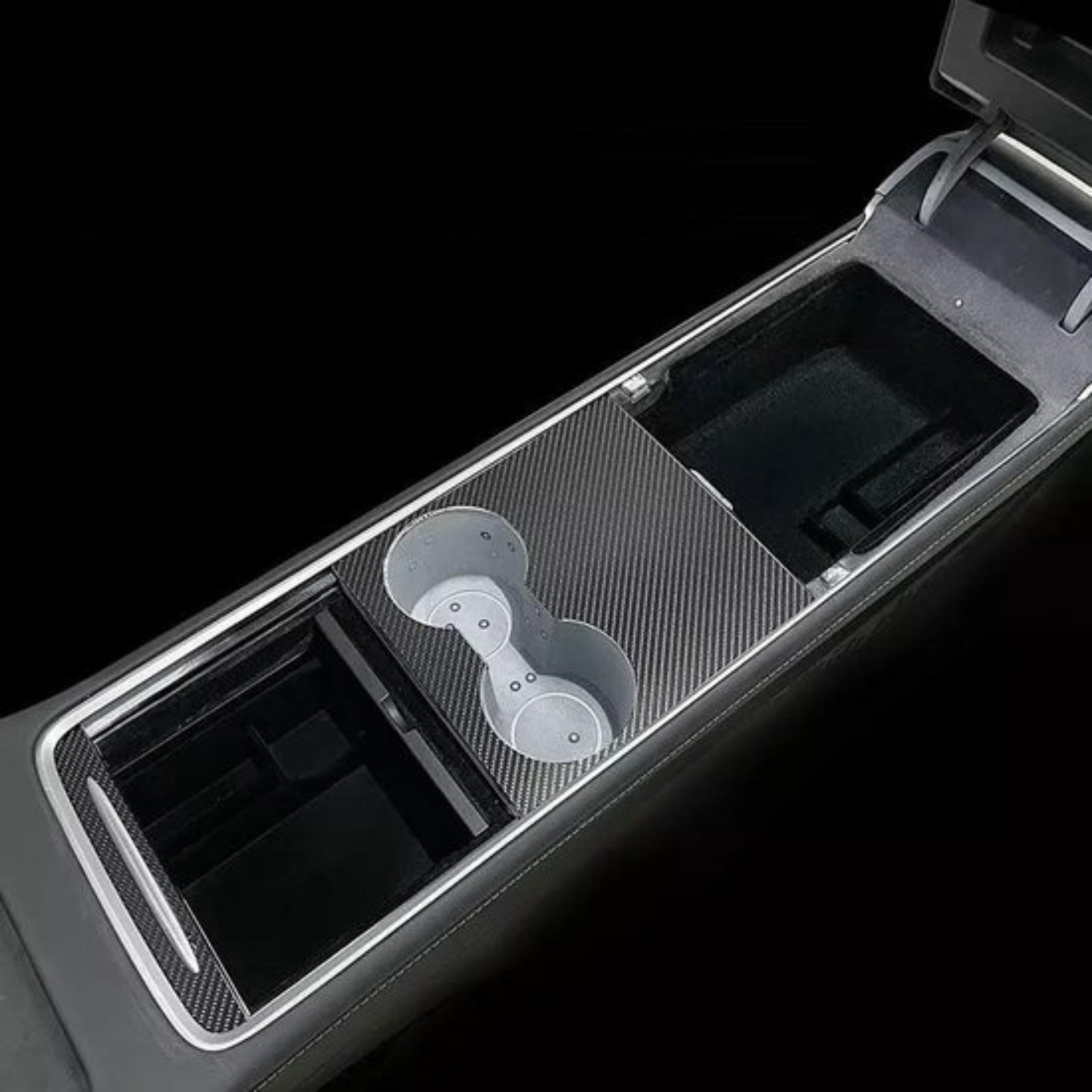Tesla Model Y en 3 Facelift Middenconsole Organizer Complete Set 2 stuks  Auto Accessoires Opbergbak – Mijn-Tesla