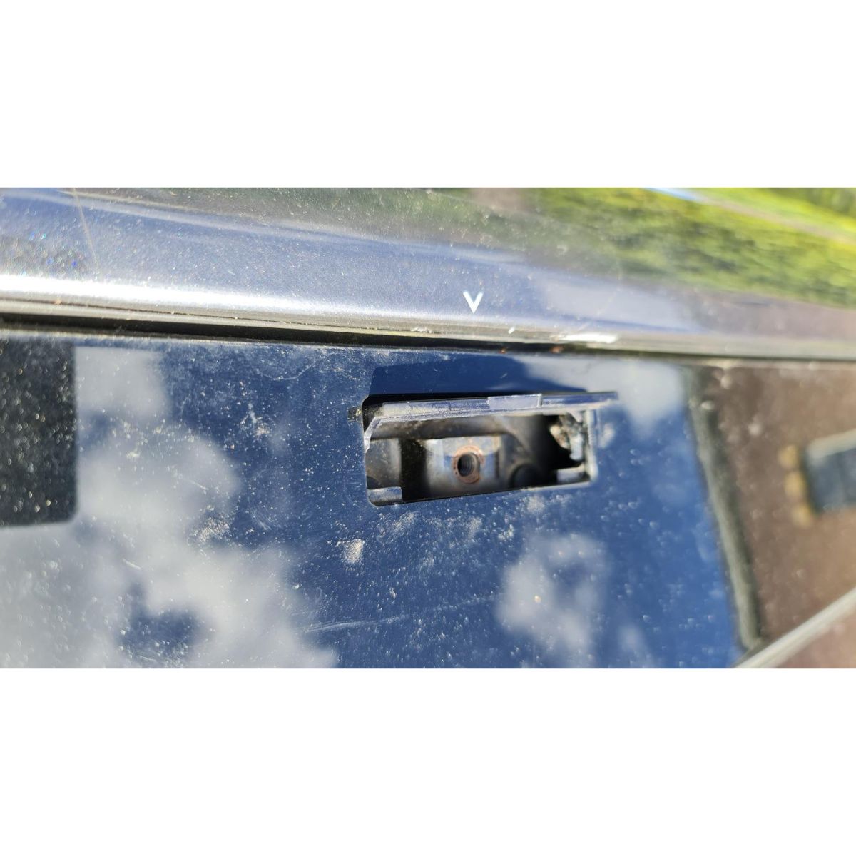 Tesla Model S Dakdrager Zwart 2012 - mei 2015 Yakima Whispbar Flush Auto Exterieur Accessoires