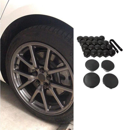 Tesla Model 3 S X Aero Wheel Cap Kit Wieldoppen Auto Accessoires Naafdoppen – OEM – Zwart Rood