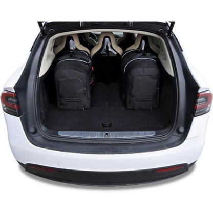 Tesla Model X 2016+ Trunk Reistassen 7-delig Organizer Weekendtassen Auto Interieur Accessoires