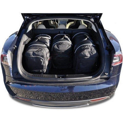 Tesla Model S 2012-2016 Trunk Reistassen 8-delig Organizer Weekendtassen Auto Interieur Accessoires