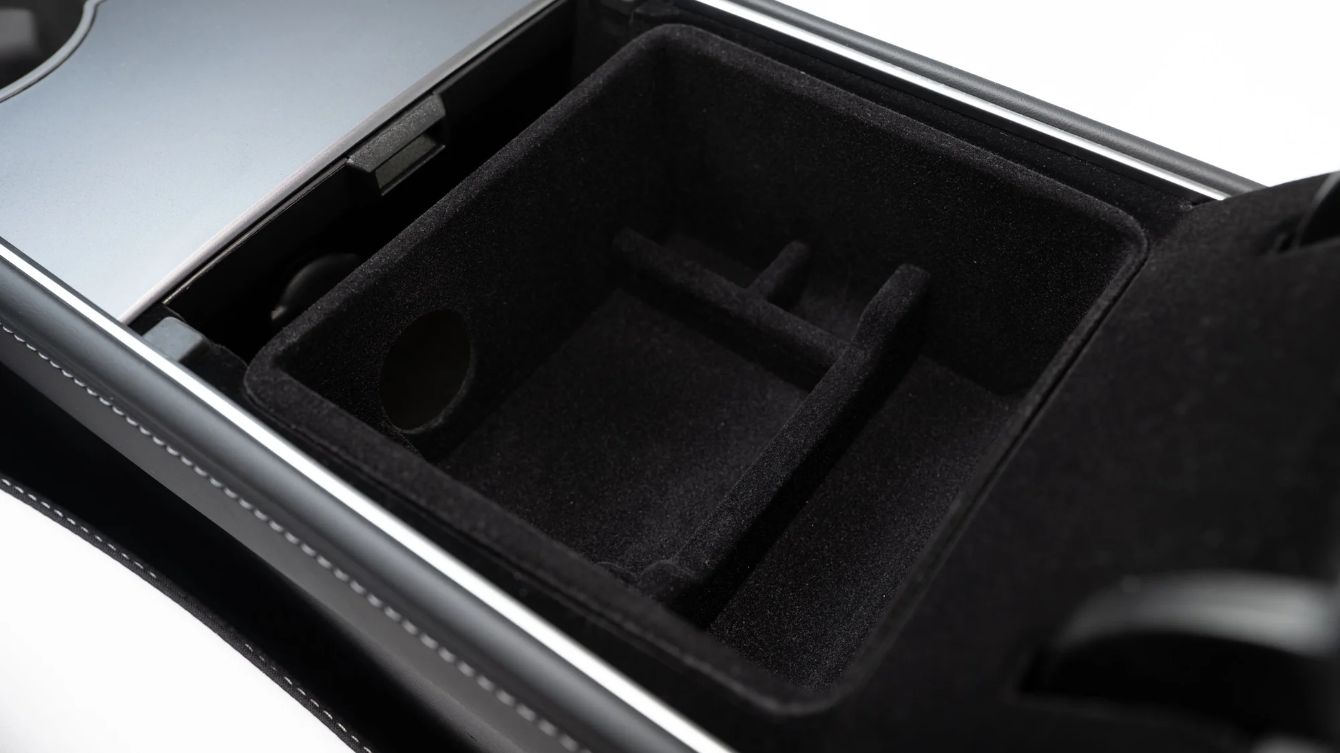 Tesla Model Y en Model 3 Facelift Armsteun Organizer Auto Accessoires Opbergbak – Zonnebril Houder
