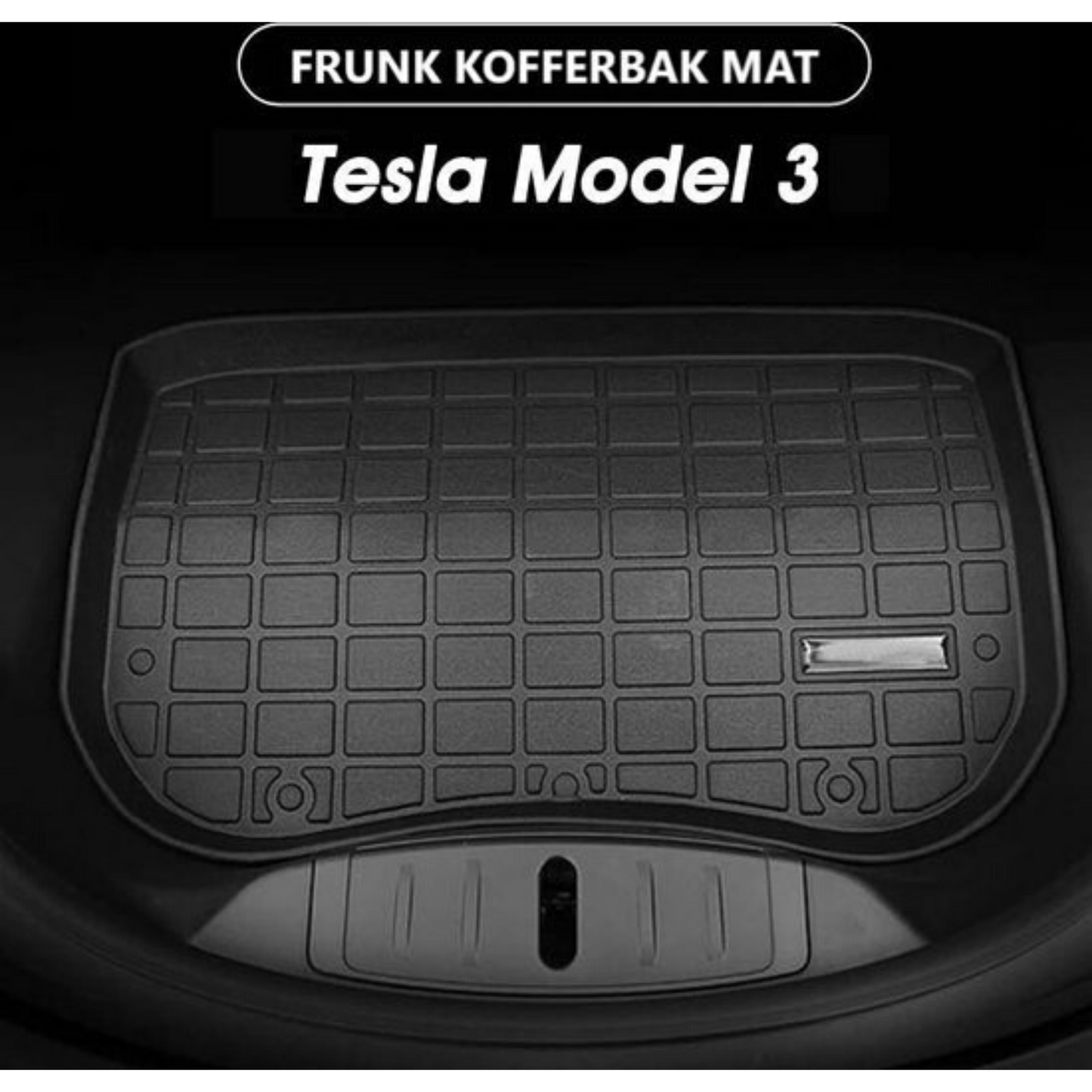 Tesla Model 3 Voorste Kofferbakmat Frunk Mat Voorkant Waterdicht Auto Accessoires Nederland België