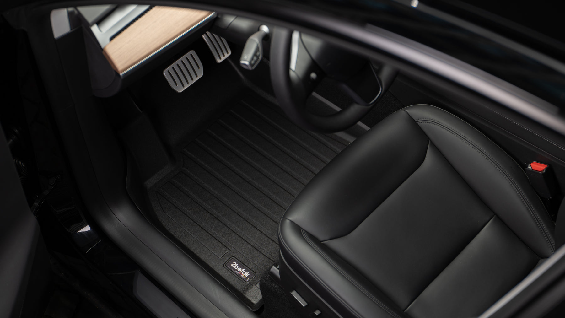Rubber Matten Tesla Model Y Interieur Voor MijnTesla